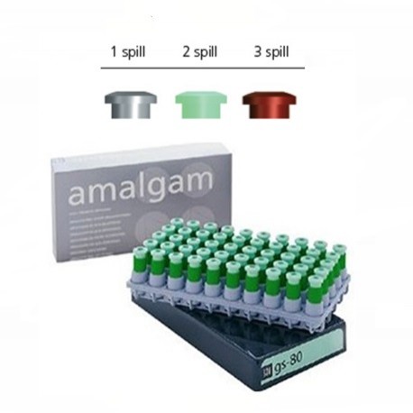 Amalgam, GS80, 400 mg Alloy (2 spill)